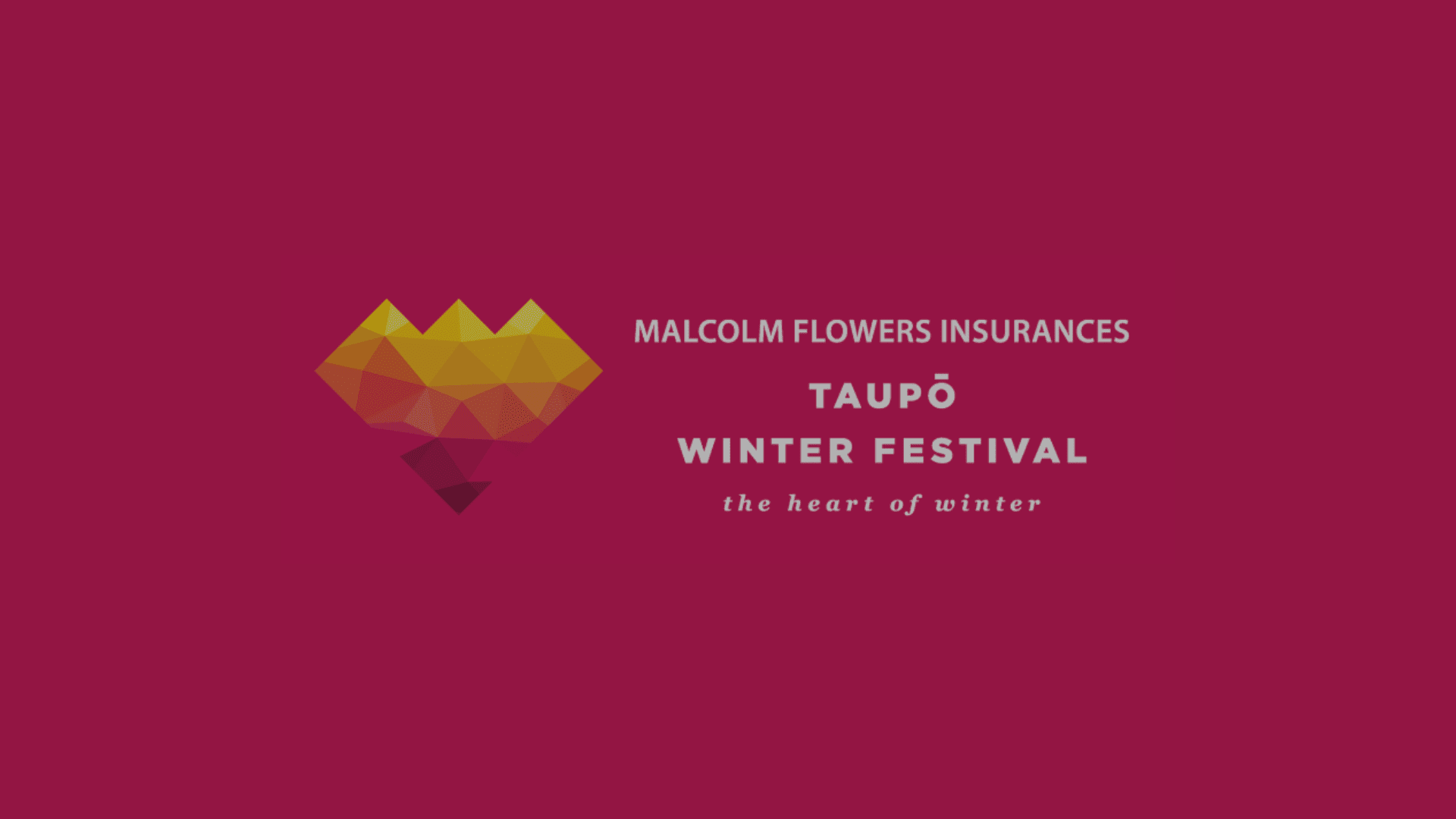 Taupō Winter Festival T/A One Taupō Trust logo