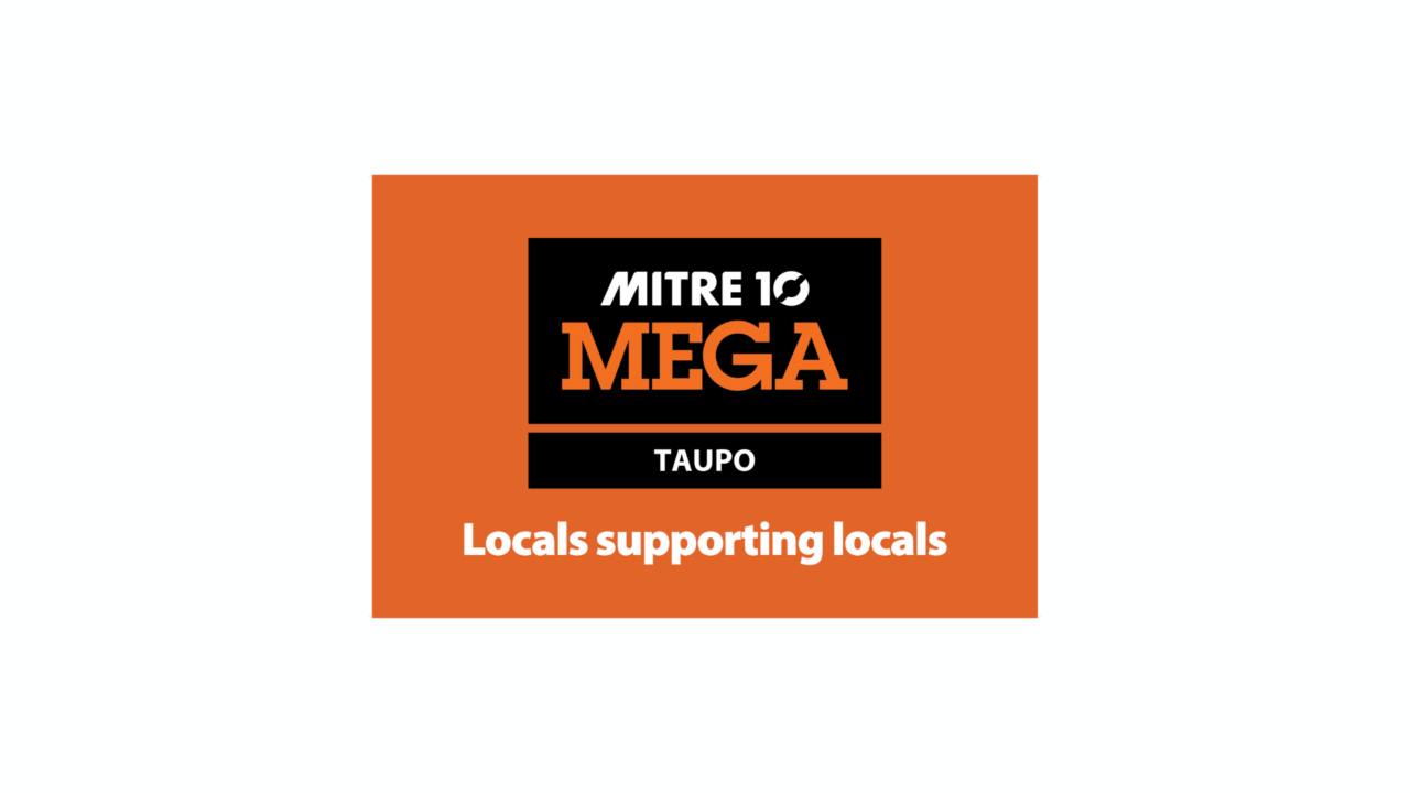 Mitre 10 MEGA Taupō logo